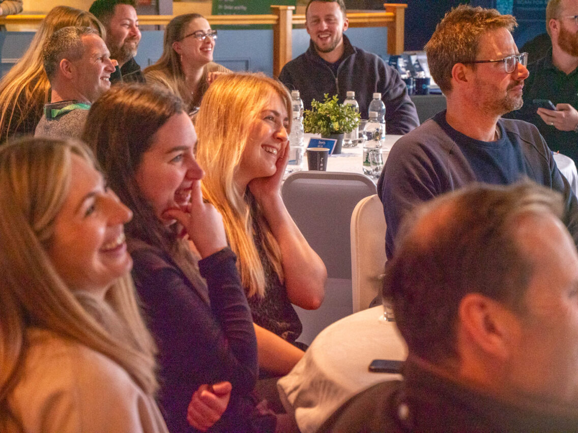 Hospitality teams enjoying an XP Hospitality community event